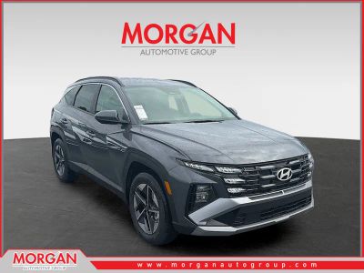 2026 Hyundai TUCSON SEL in Ecotronic Gray — front three-quarter view