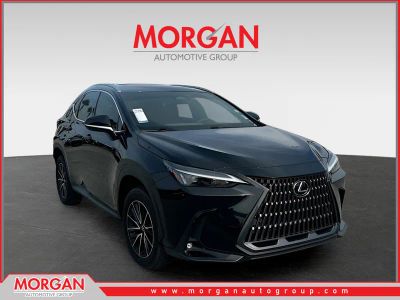 2025 Lexus NX 350 Premium in Black — front three-quarter view