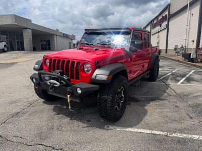 2020 Jeep Gladiator — rear three-quarter view