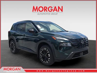 2026 Nissan Rogue Dark Armor in Black — front three-quarter view