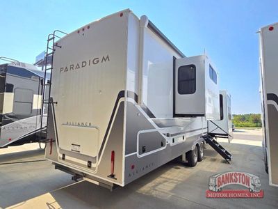 2026 Paradigm 385FL — engine compartment view