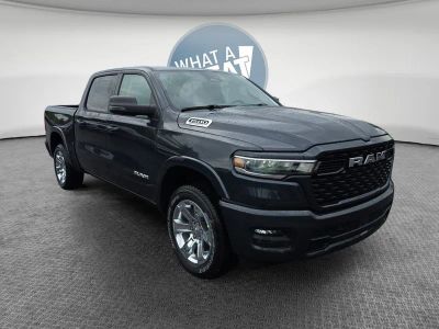 2026 RAM 1500 Big Horn/Lone Star in Forged Blue Metallic — front three-quarter view