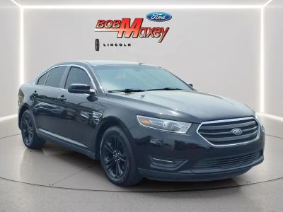 2018 Ford Taurus — rear three-quarter view