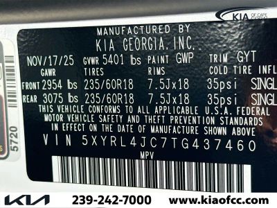 2026 Kia Sorento — photo 41 view