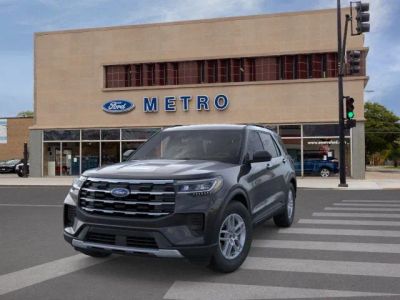 2026 Ford Explorer — rear three-quarter view