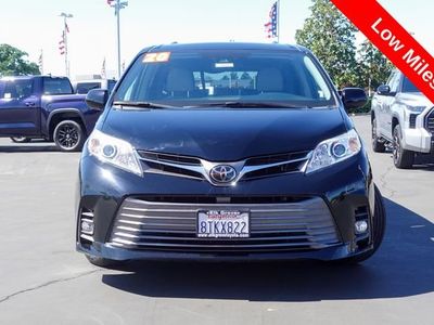 2020 Toyota Sienna — rear three-quarter view