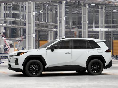 2026 Toyota RAV4 — rear three-quarter view