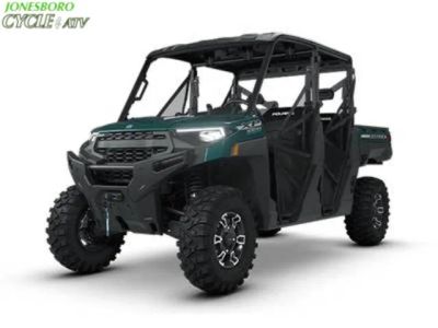 2026 Polaris® Ranger Crew XP 1000 Premium Blue Labyrinth — front three-quarter view