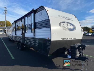 2026 Forest River RV Cherokee Grey Wolf 22RR — front three-quarter view