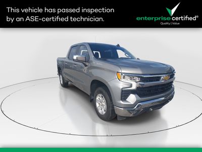 2025 Chevrolet Silverado 1500 2WD Crew Cab 147" LT — front three-quarter view