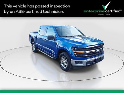 2024 Ford F-150 XLT 4WD SuperCrew 5.5' Box — front three-quarter view