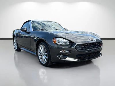 2019 FIAT 124 Spider Lusso in Brown — front three-quarter view