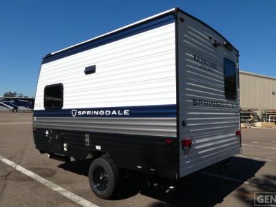 2026 Keystone Springdale Mini — rear three-quarter view