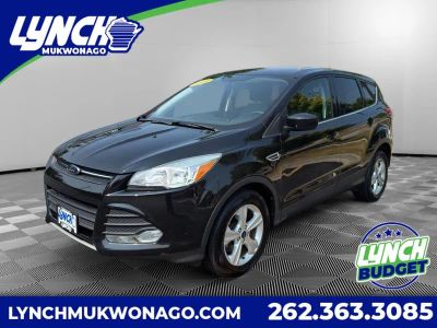 2014 Ford Escape SE in Tuxedo Black — front three-quarter view