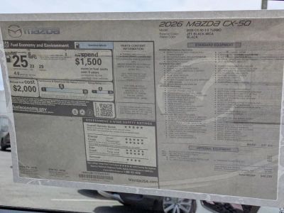 2026 Mazda CX-50 — photo 31 view