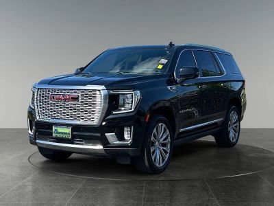 2021 GMC Yukon — rear three-quarter view