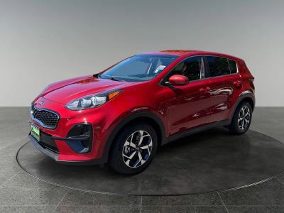 2020 Kia Sportage — rear three-quarter view