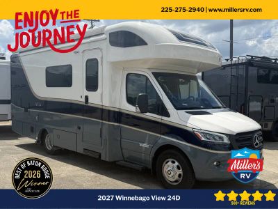 2027 WINNEBAGO VIEW 24D — front three-quarter view