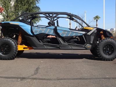 2026 Can-Am Maverick X3 MAX DS Turbo Scandi Blue & Orange Crush - Photo 8