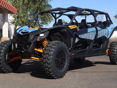 2026 Can-Am Maverick X3 MAX DS Turbo Scandi Blue & Orange Crush - Photo 1