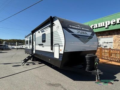 2026 Forest River RV Puma — front three-quarter view