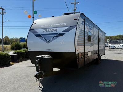 2026 Forest River RV Puma — rear three-quarter view