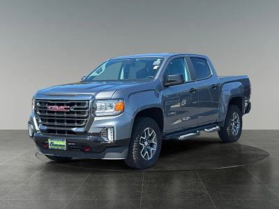 2021 GMC Canyon — rear three-quarter view