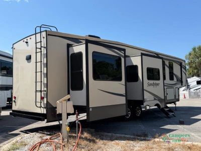2020 Forest River RV Sandpiper — engine compartment view