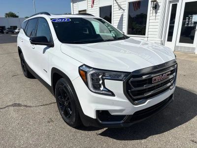 2022 GMC Terrain — rear three-quarter view