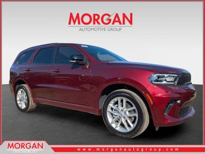 2026 Dodge Durango GT Plus in Red — front three-quarter view