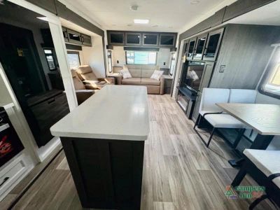 2026 Venture RV SportTrek Touring Edition — engine compartment view