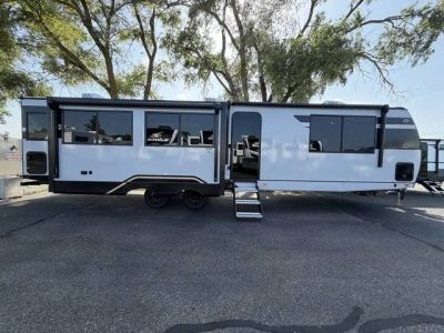 2026 Forest River Vibe 3400SB — front three-quarter view