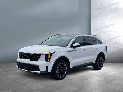 2025 Kia Sorento — front three-quarter view
