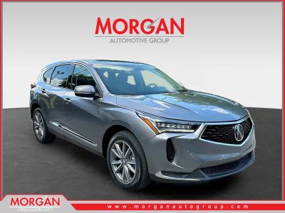 2023 Acura RDX Technology Package in Gray — front three-quarter view