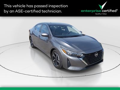 2024 Nissan Sentra SV CVT — front three-quarter view