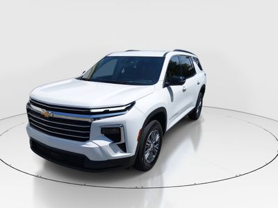 2026 Chevrolet Traverse — rear three-quarter view
