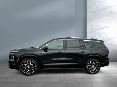 2026 Chevrolet Traverse — rear three-quarter view