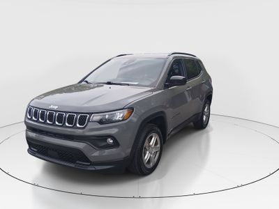 2024 Jeep Compass — rear three-quarter view