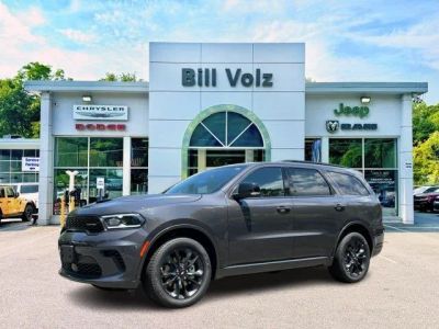 2026 Dodge Durango GT Plus in Vapor Gray Exterior Paint — front three-quarter view