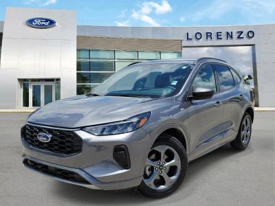 2024 Ford Escape ST-Line in Carbonized Gray Metallic — front three-quarter view
