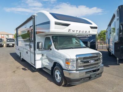 2027 Entegra ODYSSEY — front three-quarter view