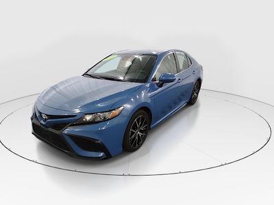 2024 Toyota Camry — rear three-quarter view