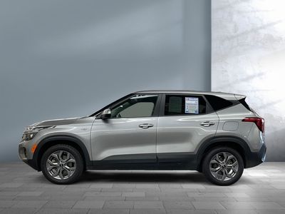 2024 Kia Seltos — rear three-quarter view