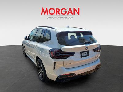 2023 BMW X3 — rear three-quarter view
