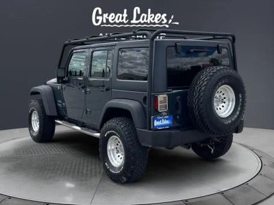 2017 Jeep Wrangler — rear three-quarter view