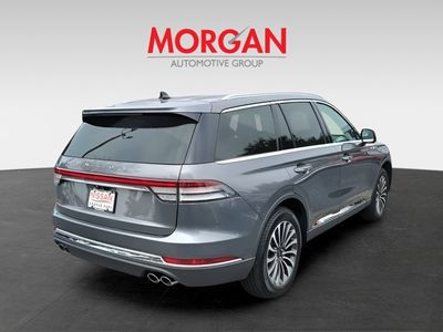 2024 Lincoln Aviator — rear three-quarter view