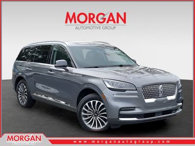 2024 Lincoln Aviator Reserve in Gray — front three-quarter view
