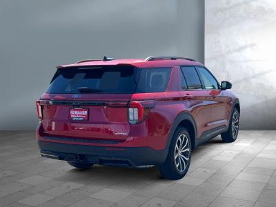 2026 Ford Explorer — engine compartment view