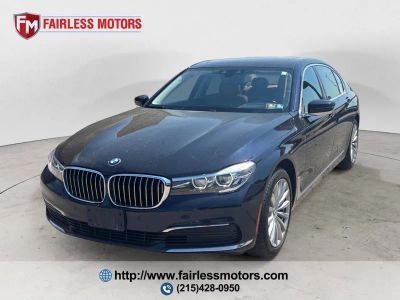 2019 BMW 7 Series 740i xDrive AWD 4dr Sedan in Imperial Blue Metallic — front three-quarter view
