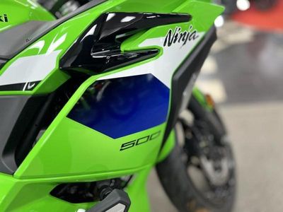 2026 Kawasaki Ninja 500 ABS Metallic Matte Twilight Blue - Photo 8